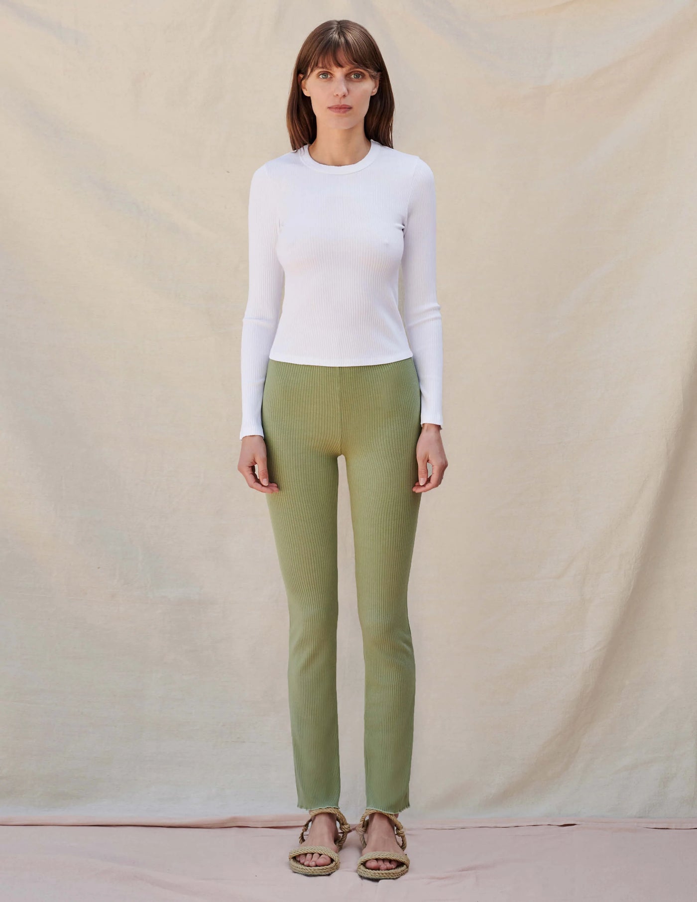 Sundry Long Sleeve Crew Neck Tee