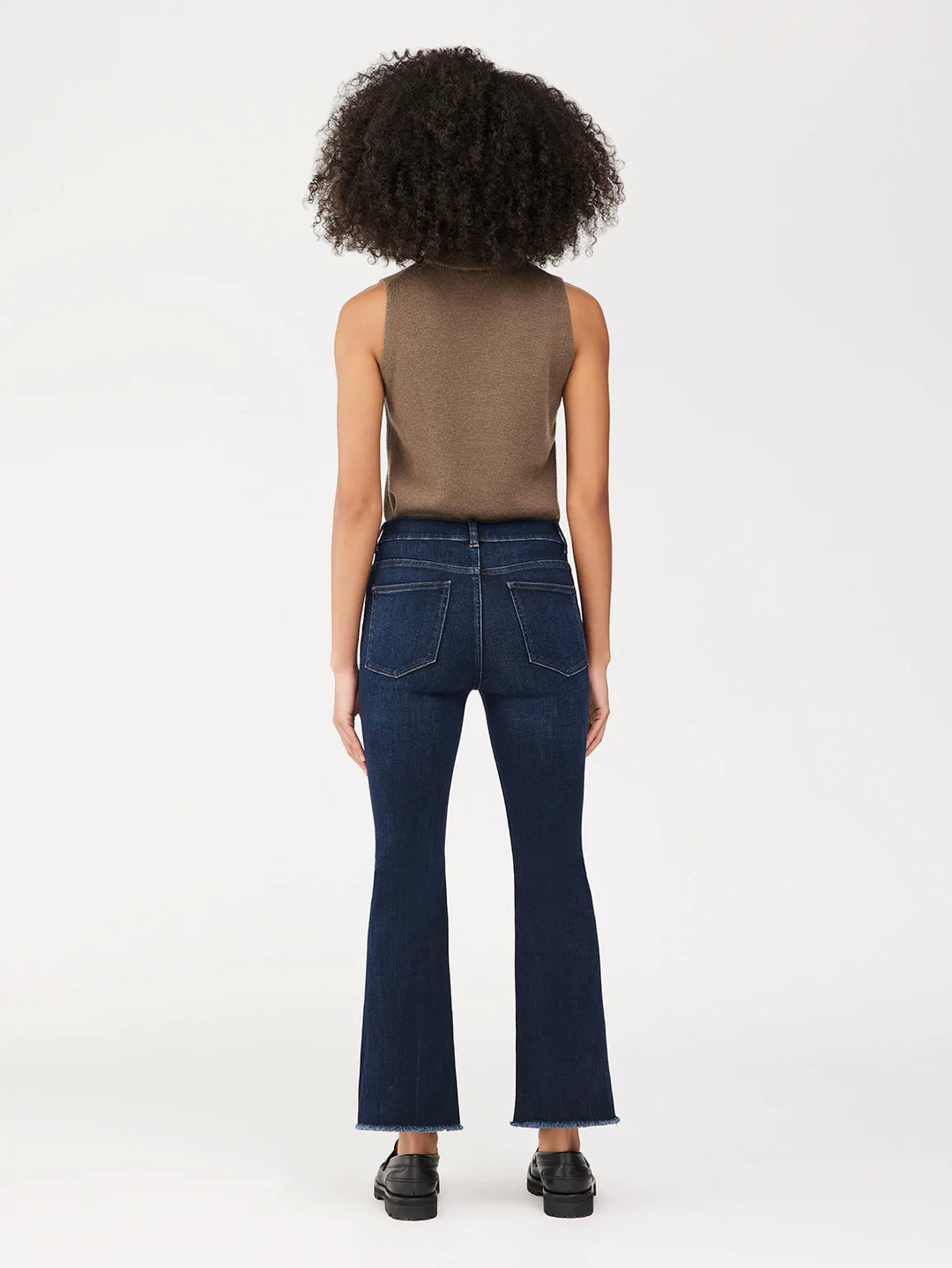 DL1961 High Rise Bridget Crop Bootcut Jeans | Cove