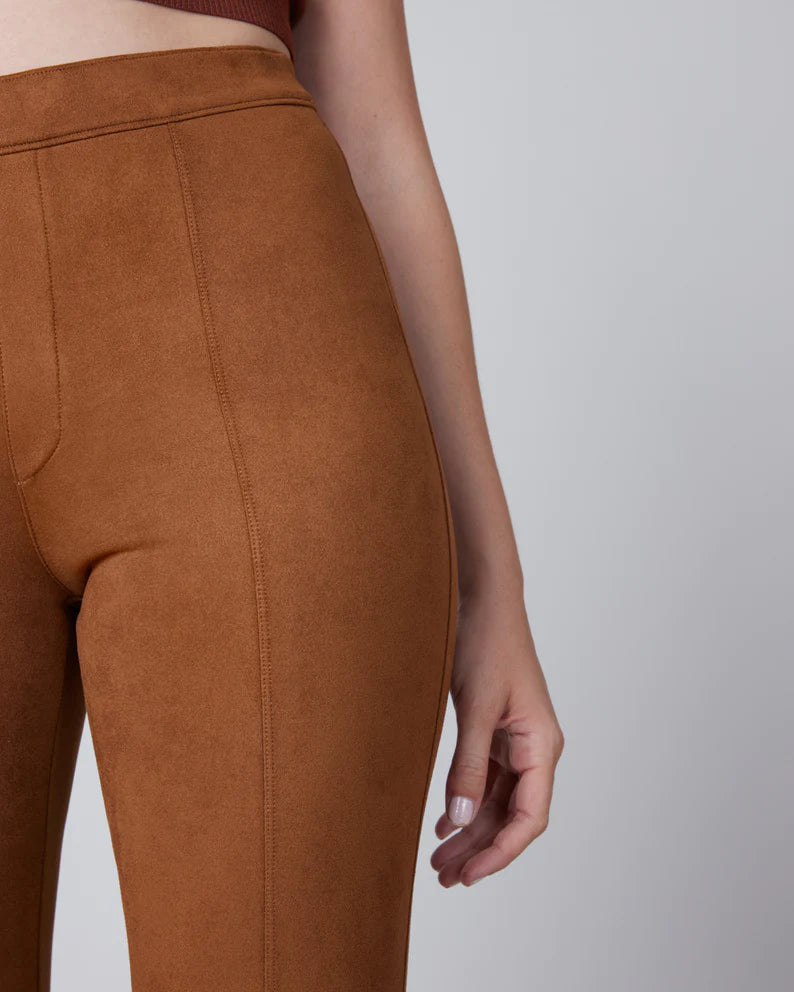Spanx Faux Suede Flare Pants