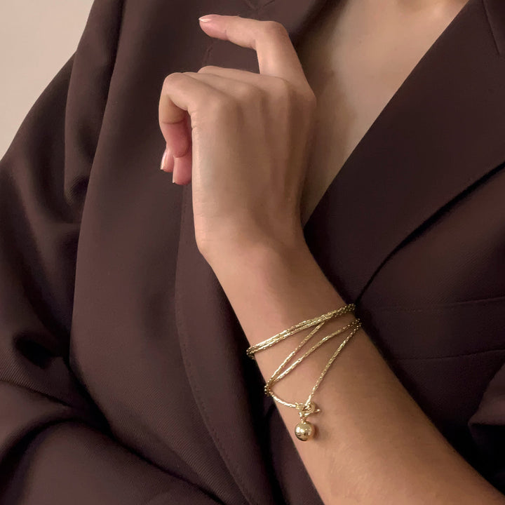 Jenny Bird Constance Wrap Chain-Gold