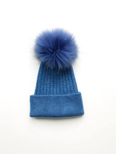 Equation Elliott Hat in Denim w/ Denim pom / EQUATION Boutique