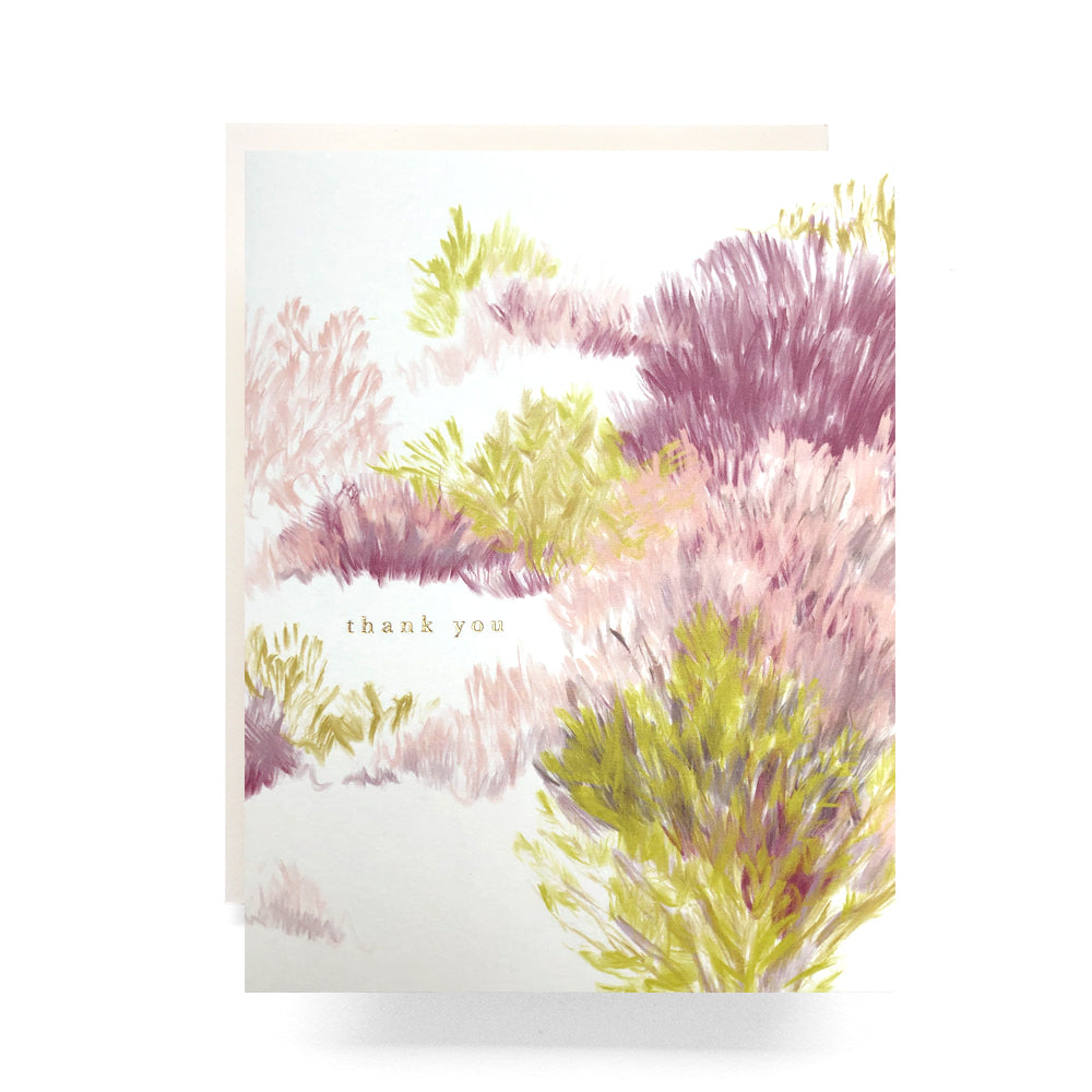 Antiquaria - Heathered Thank You Box Of 6 Card / EQUATION Boutique