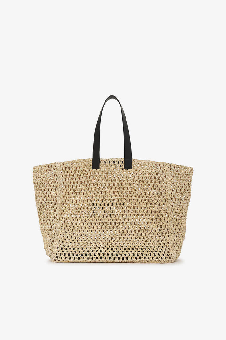 Anine Bing Large Rio Tote - Natural