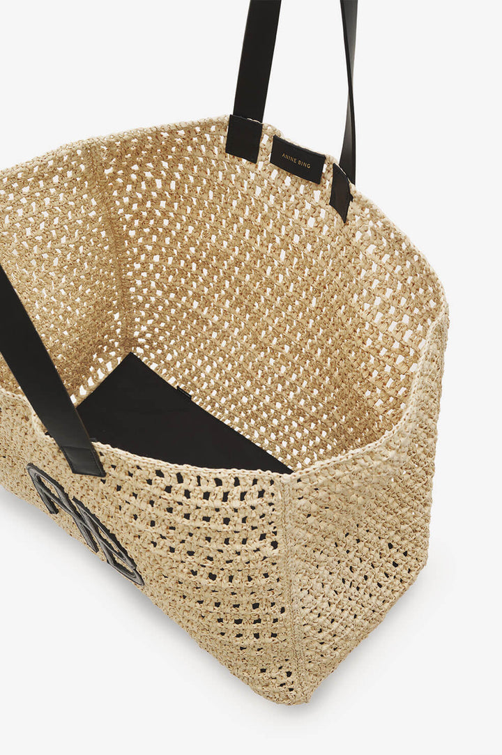 Anine Bing Large Rio Tote - Natural