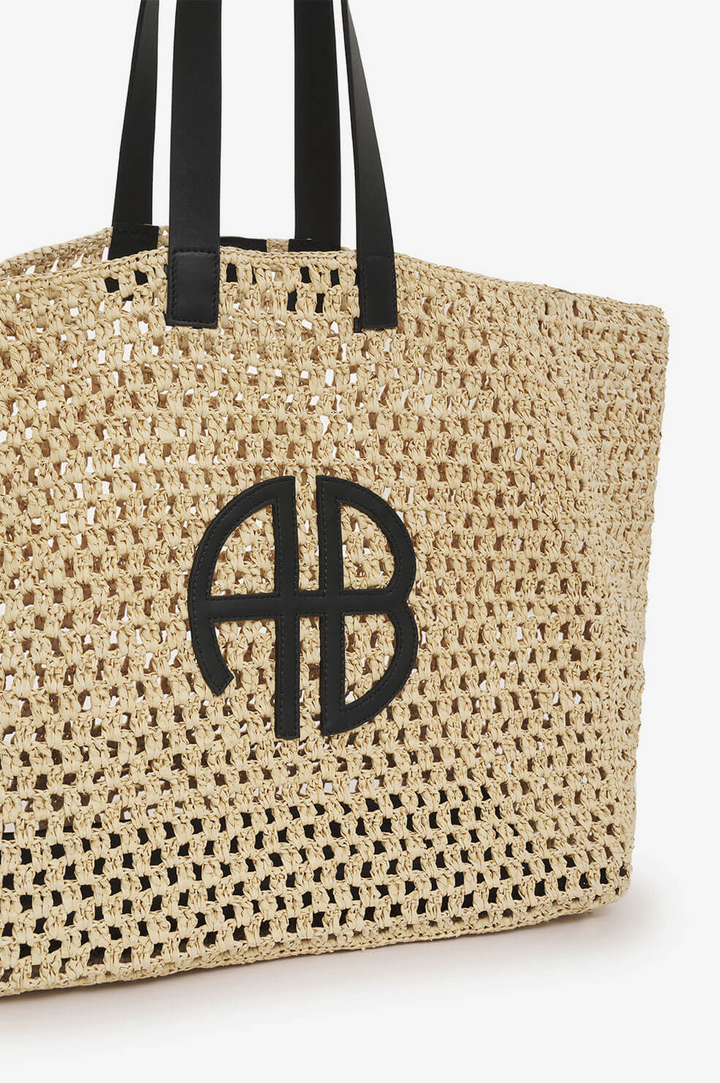 Anine Bing Large Rio Tote - Natural