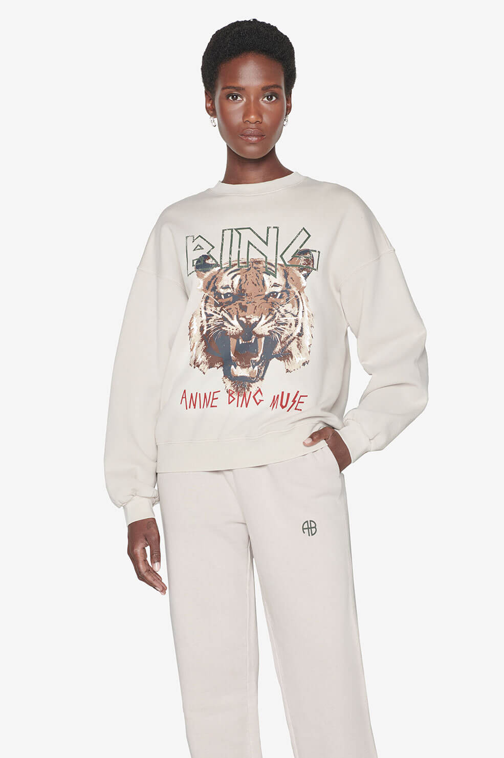 Anine Bing Tiger Sweatshirt