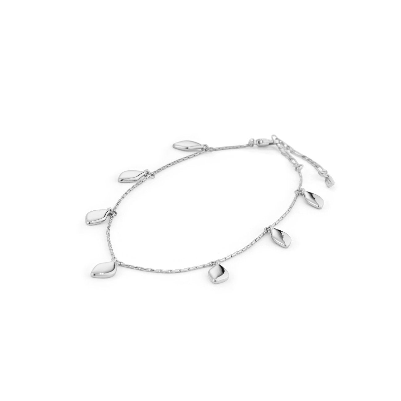 Jenny Bird Foli Anklet-Silver