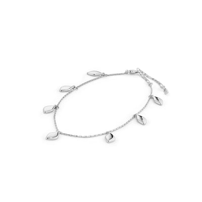 Jenny Bird Foli Anklet-Silver