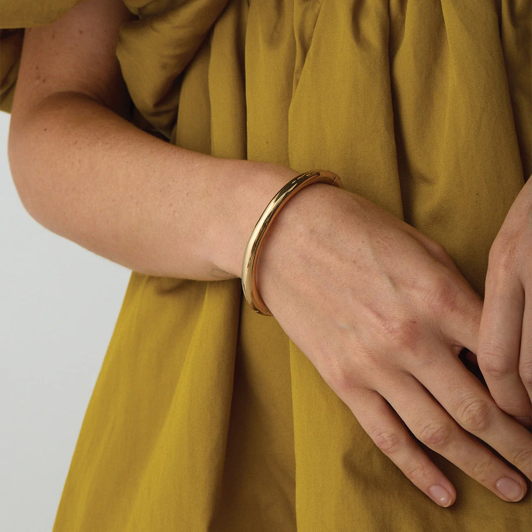 Jenny Bird Gia Bangle-Gold