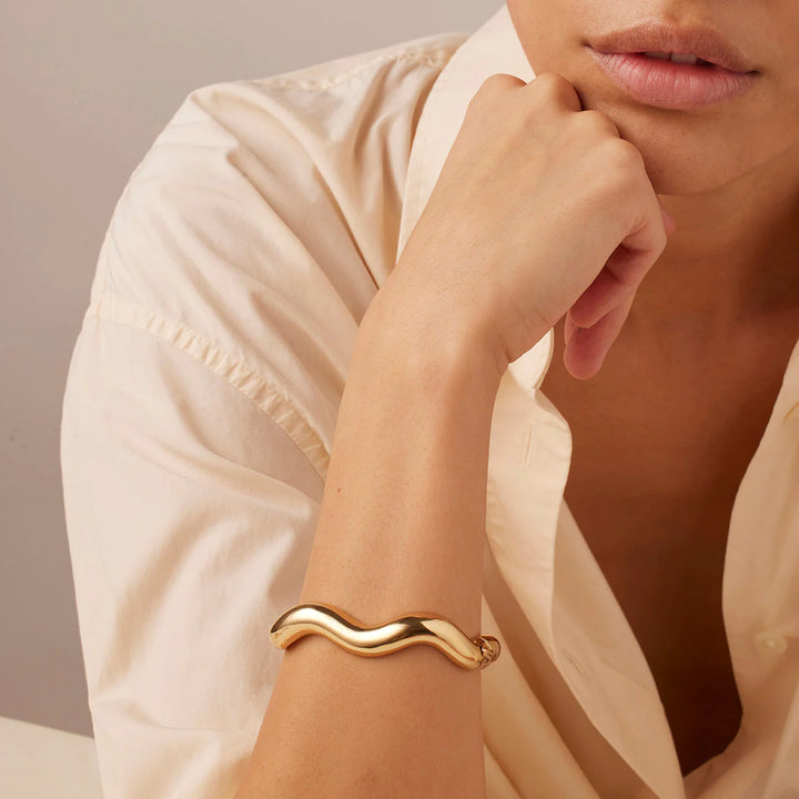 Jenny Bird Ola Bangle - Gold