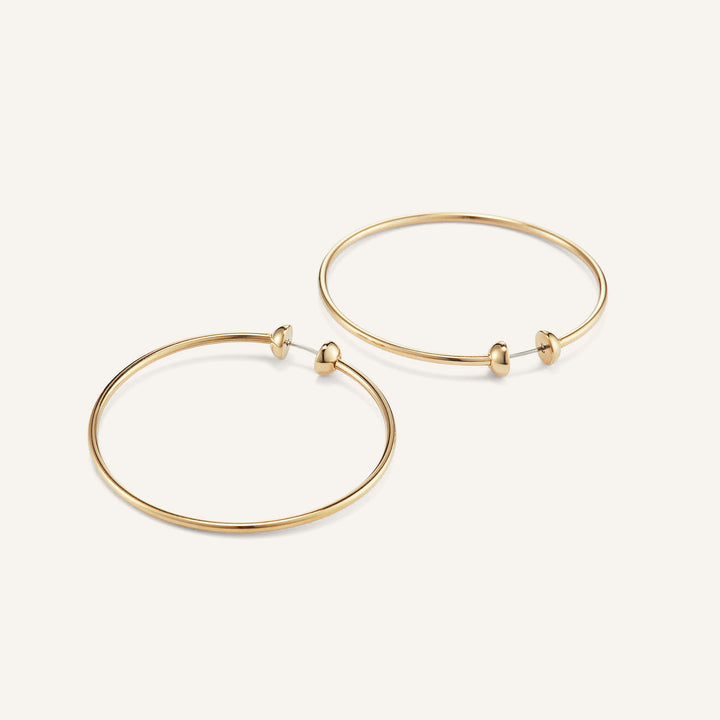 Jenny Bird Medium New Icon Hoop-Gold