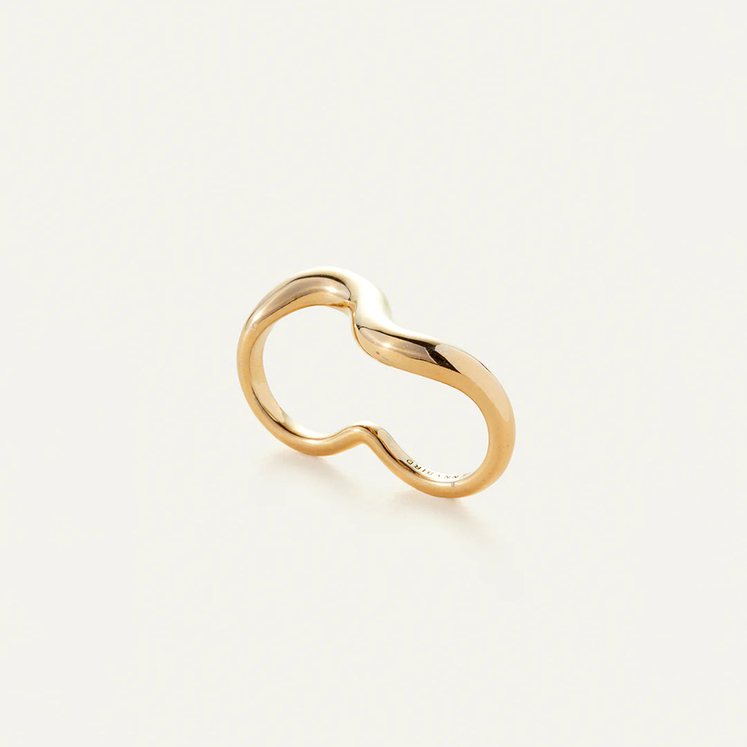 Jenny Bird Ola Double Ring - Gold