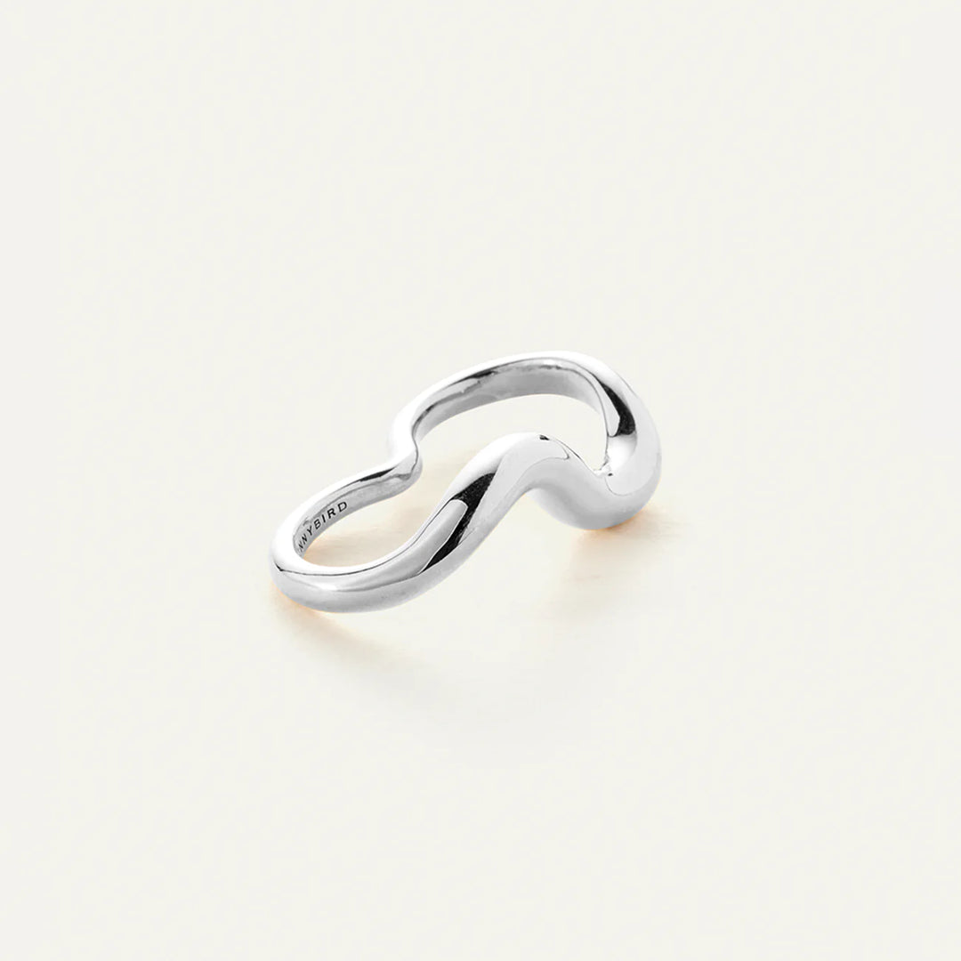 Jenny Bird Ola Double Ring - Silver
