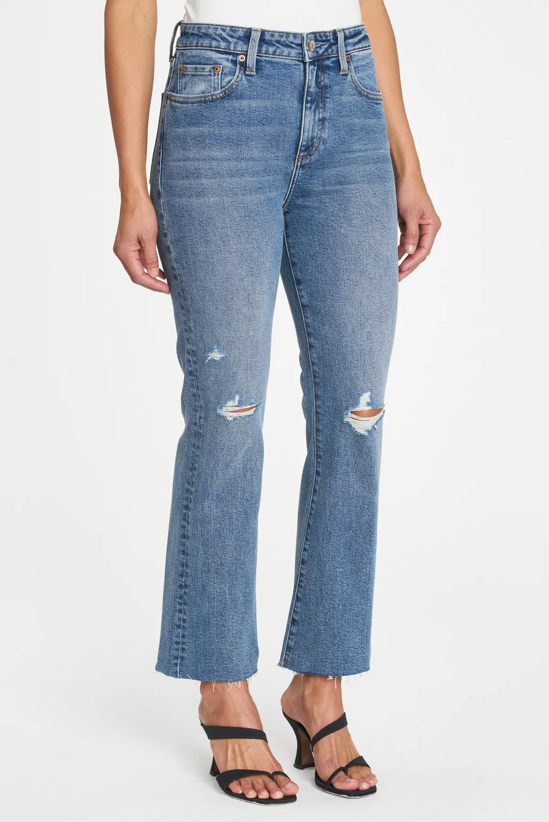 Pistola Lennon High Rise Crop Boot - Denny