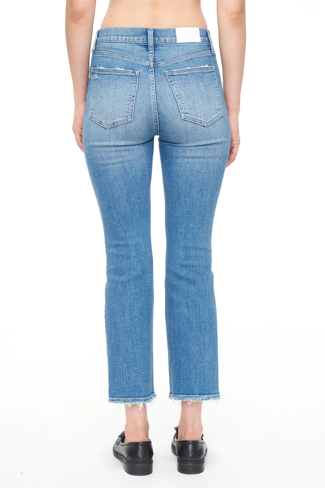 Pistola Lennon High Rise Crop Bootcut Jeans - Mahalo Vintage