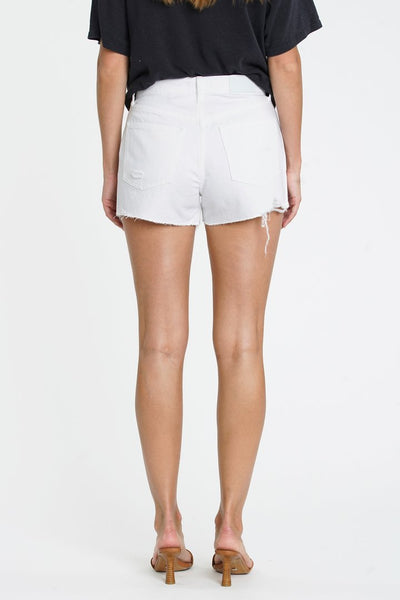 Pistola Nova High Rise Relaxed Cut Off - White Lightening