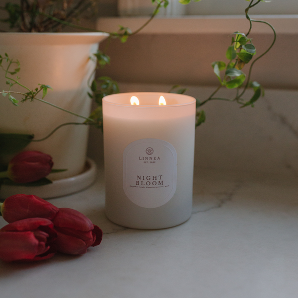 Linnea 2-wick Candle-Night Bloom