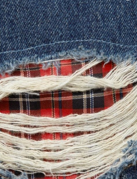Current/Elliott Repaired Fling Jeans / EQUATION Boutique