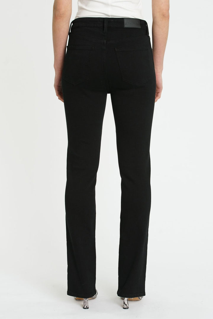 Pistola Teagan High Rise Vented Straight- Dark Vinyl