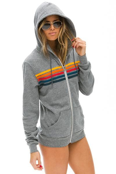 Aviator Nation 5-Stripe Hoodie / EQUATION Boutique