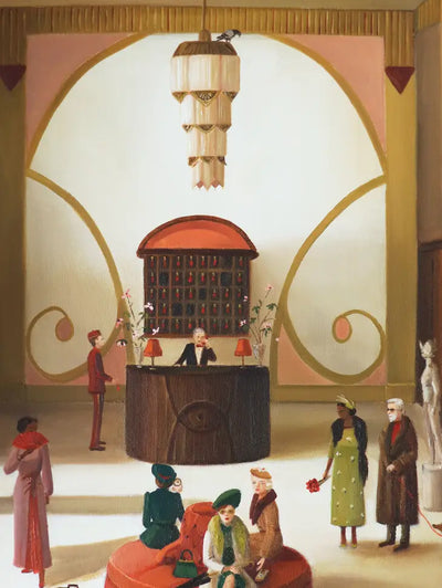 Janet Hill Studio - Spymasters Art Print - 8.5 X 11