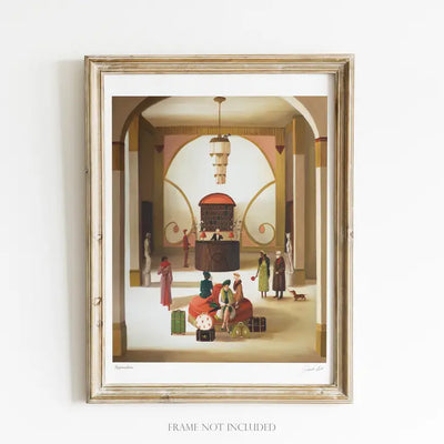 Janet Hill Studio - Spymasters Art Print - 8.5 X 11