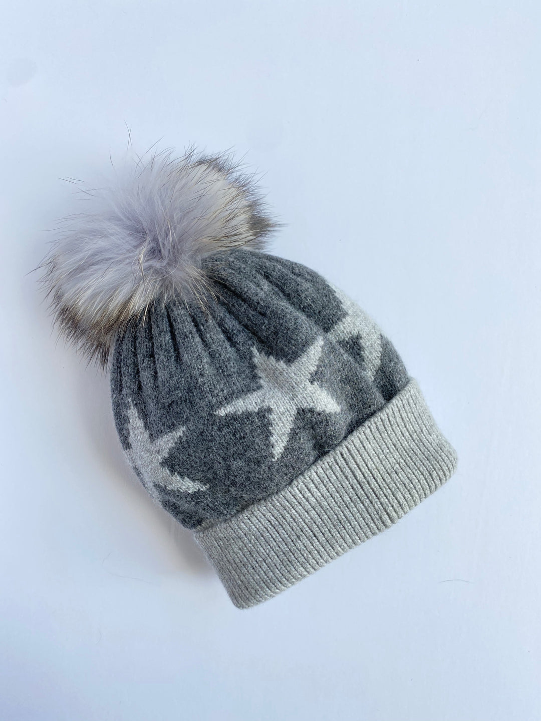 Equation Starry Hat in Dark gray with heather gray stars