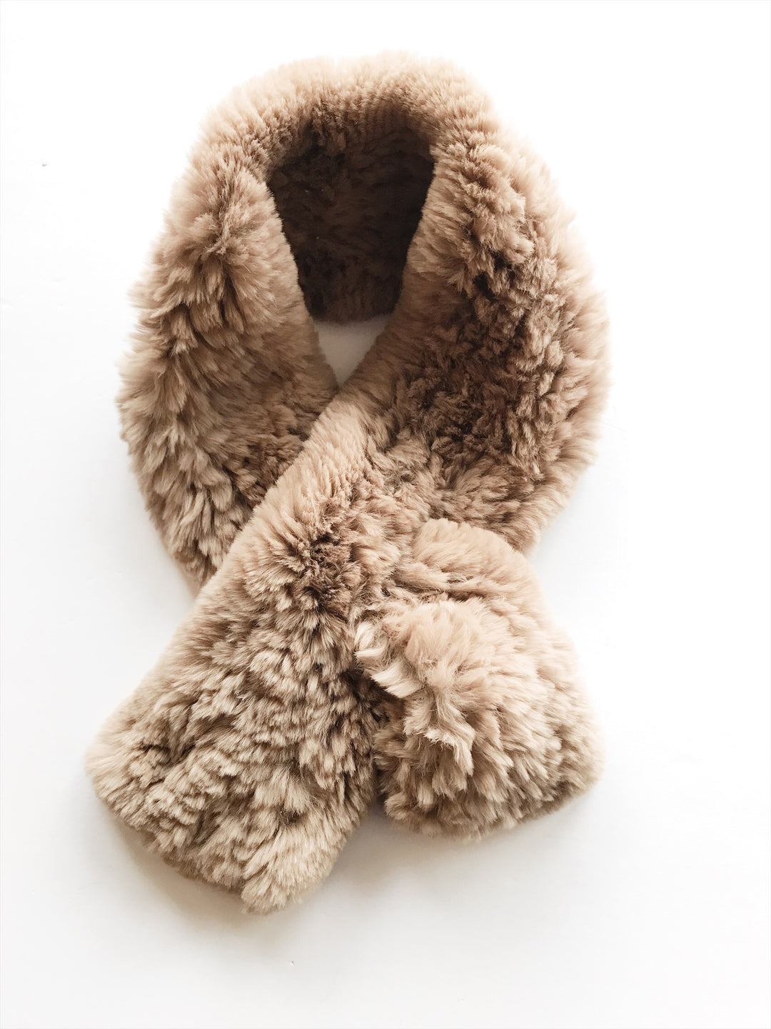 Furry Scarf -Caramel / EQUATION Boutique