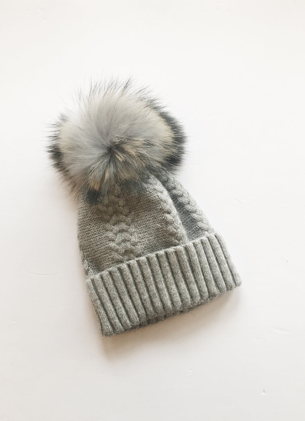 Equation Olivia Hat in Gray w/ Gray pom / EQUATION Boutique