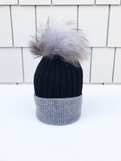 Equation Milla Hat in Black/Gray / EQUATION Boutique