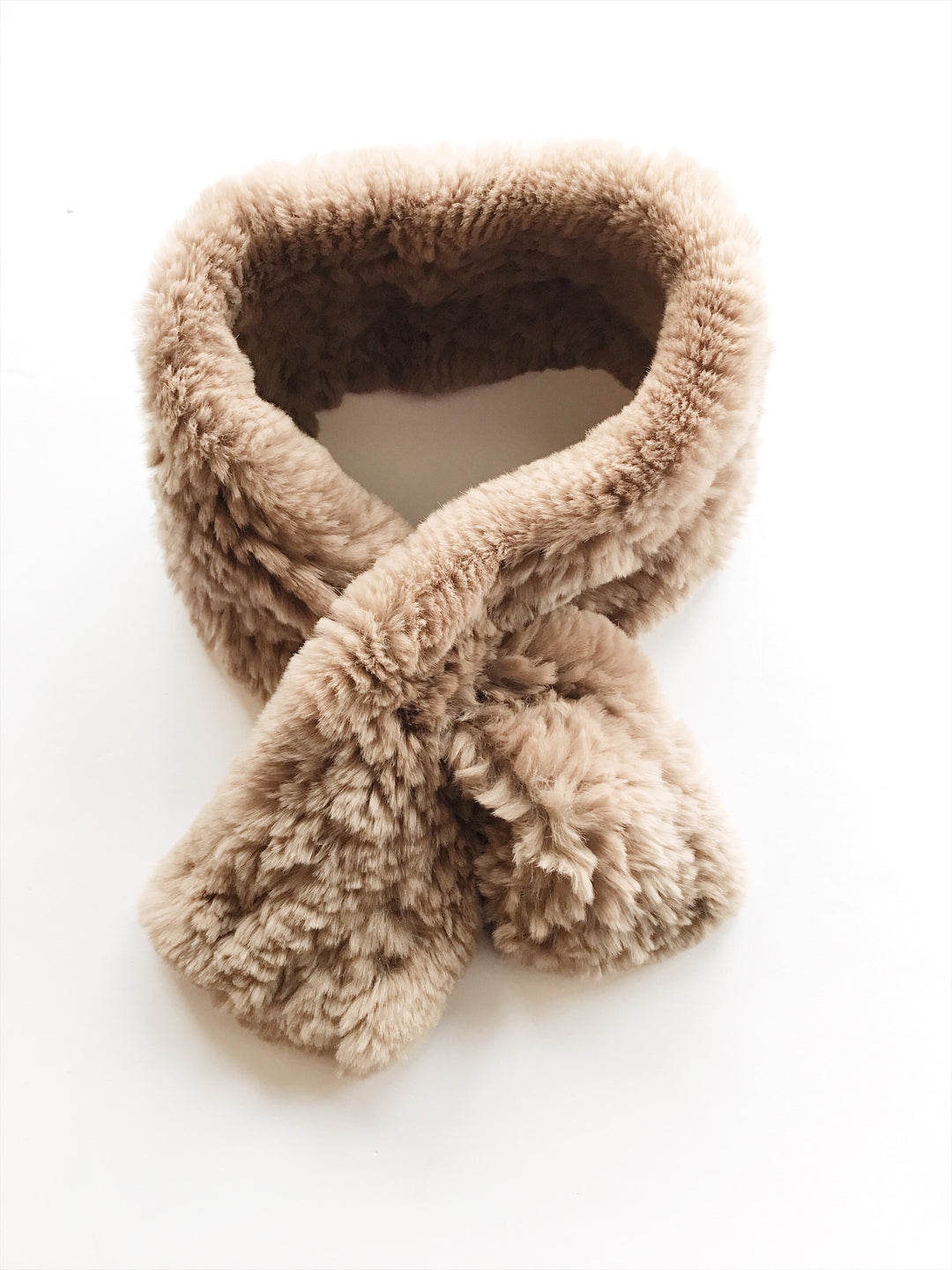 Furry Scarf -Caramel / EQUATION Boutique