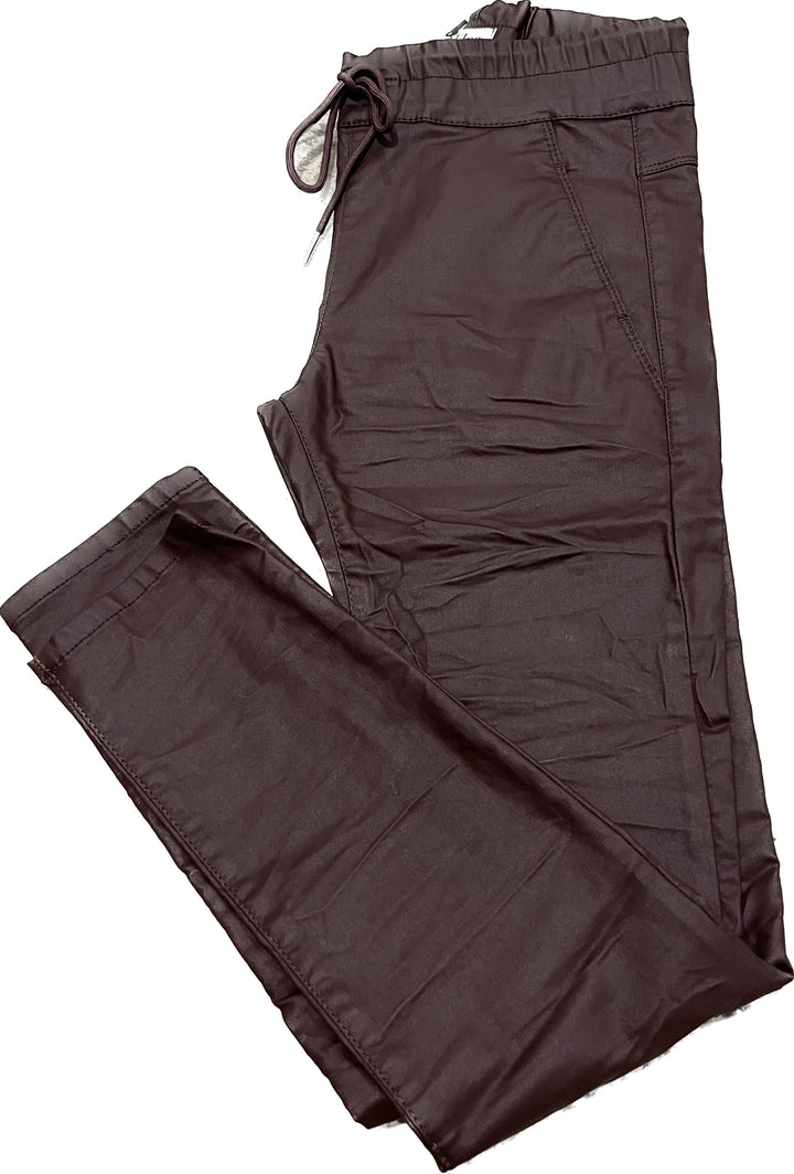 Bevy Flog Shely Vegan Leather - Burgandy