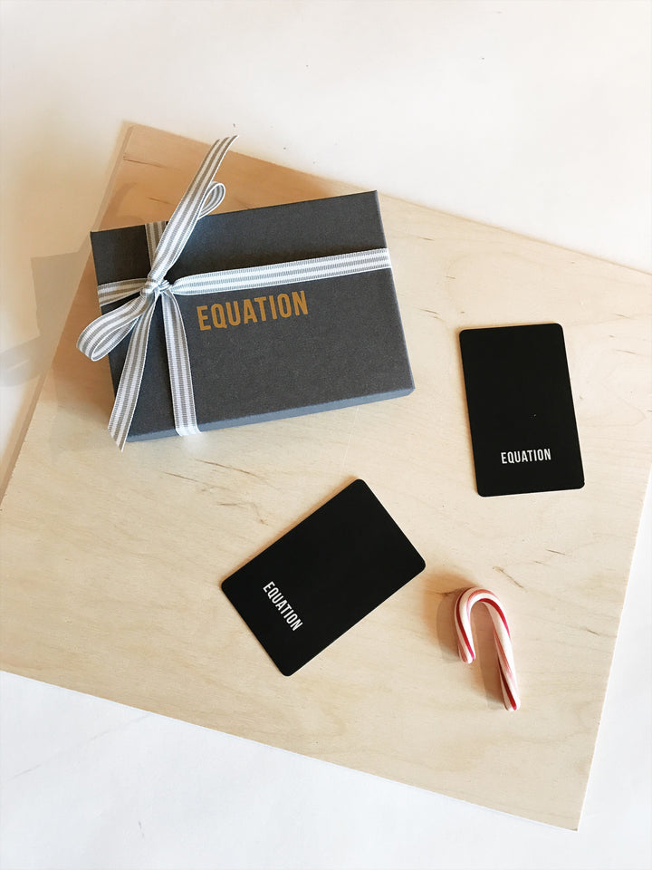 Equation Physical Gift Card / EQUATION Boutique