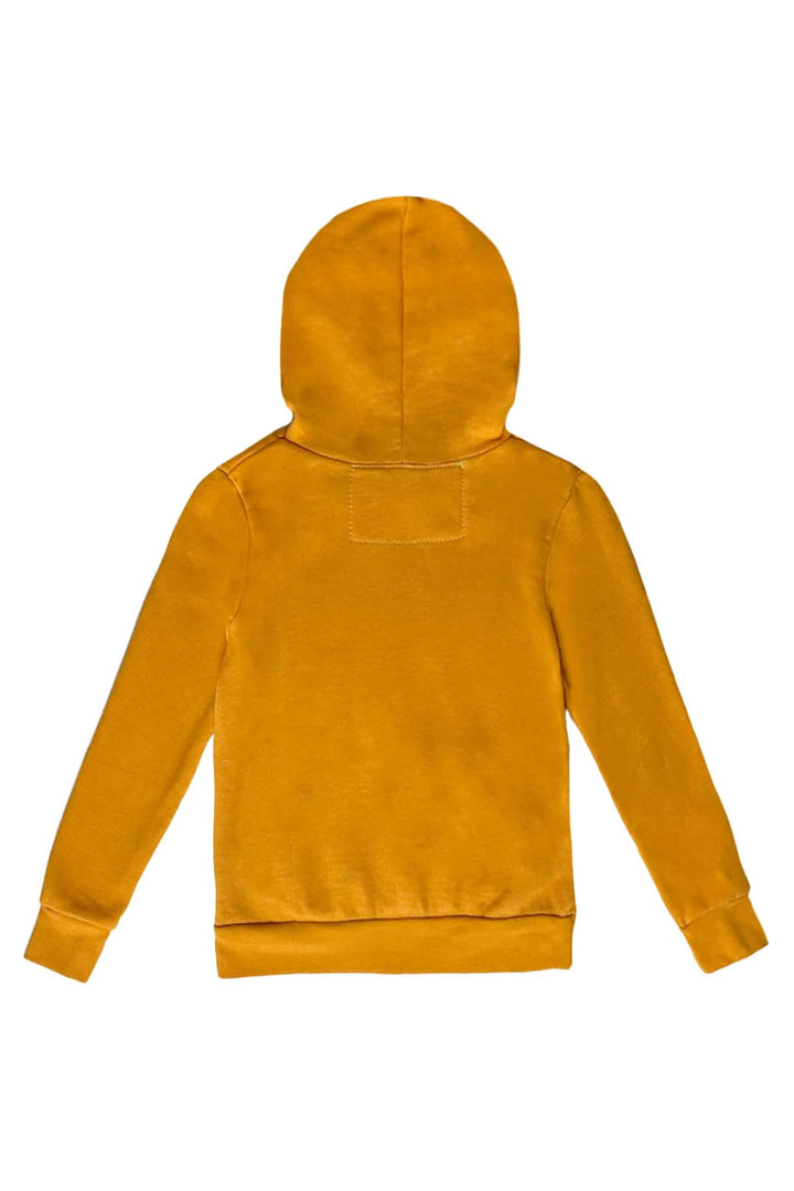 Aviator Nation Kid's SMILEY PULLOVER HOODIE - Gold