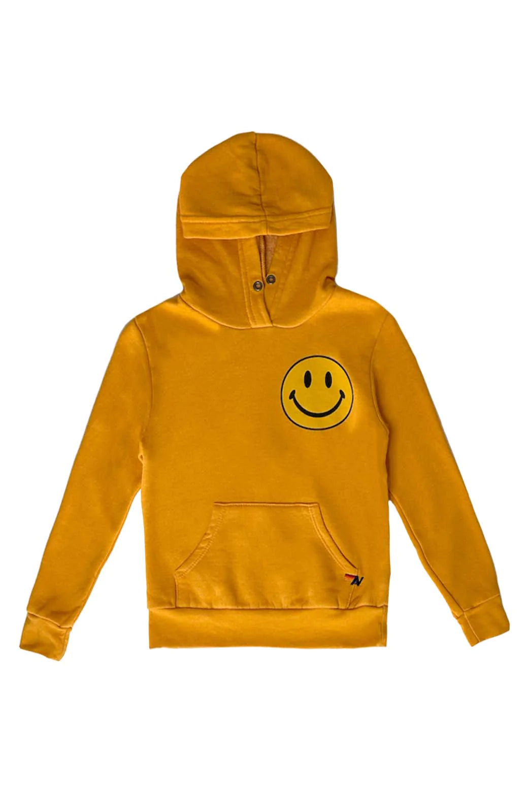 Aviator Nation Kid's SMILEY PULLOVER HOODIE - Gold