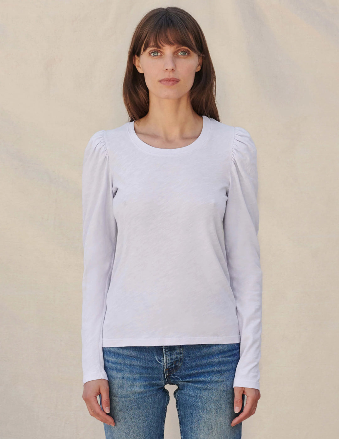 Sundry Puff Shlouder Long Sleeve Tee